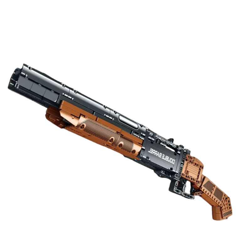 Double Barrel Shotgun - Brick Gun